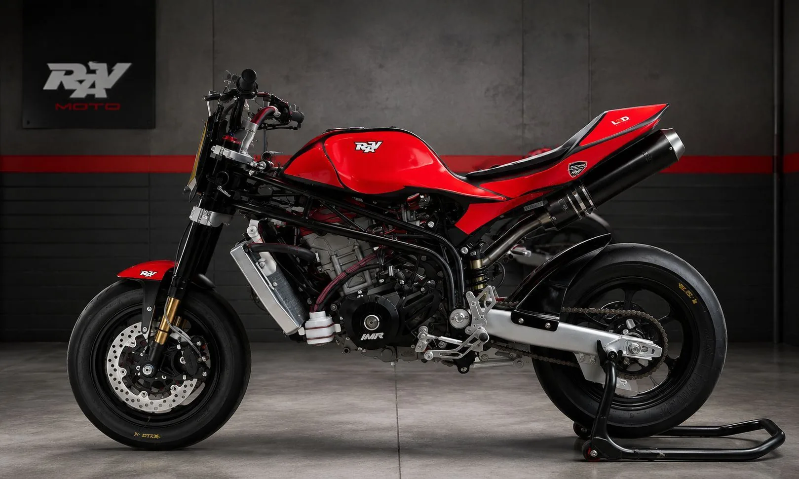 Moto de competición RAV 300